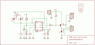 PWM Speed Motor Controller  By IC 555