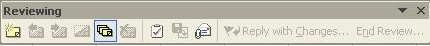 Toolbar comments