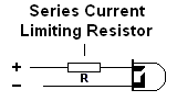 LED series resistor diagram
